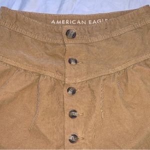 Brown 000 (fits 0) American Eagle Outfitters skirt